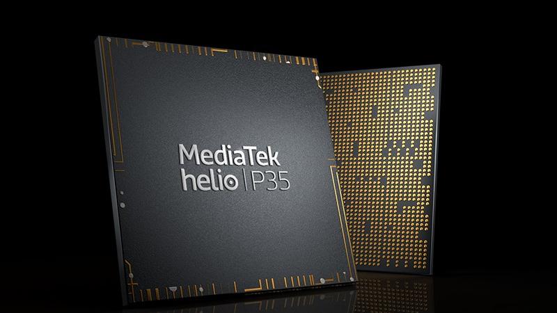 Con chip MediaTek Helio P35 kh&aacute; mạnh mẽ