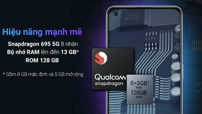 OPPO Reno6 sở hữu bộ vi xử l&yacute; với hiệu năng mạnh mẽ