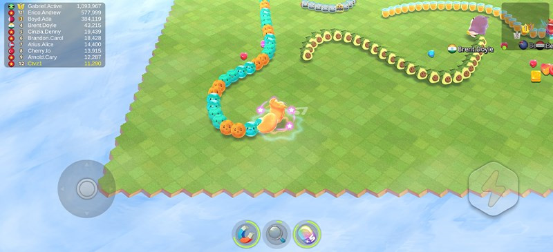 Bản đồ Sweet Crossing: Snake.io