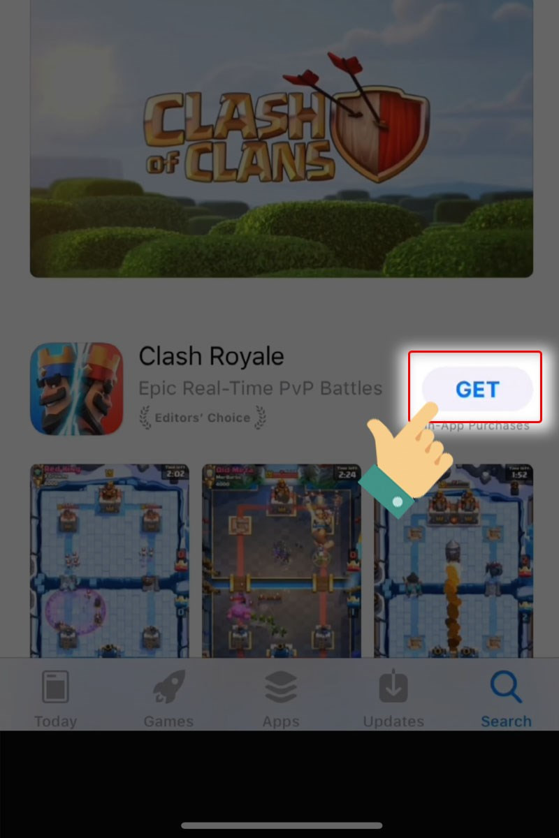 Nhận Clash Royale trên App Store