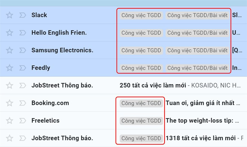 Thành công phân loại