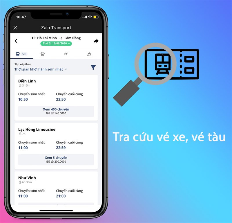 tra vé xe khách, vé tàu, vé máy bay