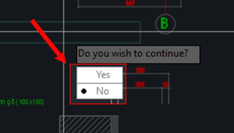 Cách xóa layer trong Autocad bằng lệnh Laydel