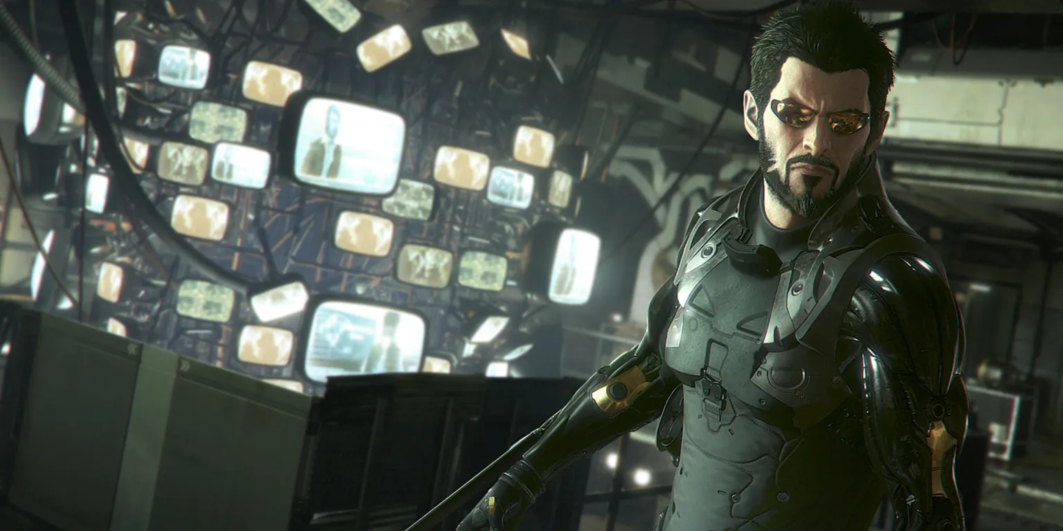 Adam Jensen in Deus Ex: Mankind Divided