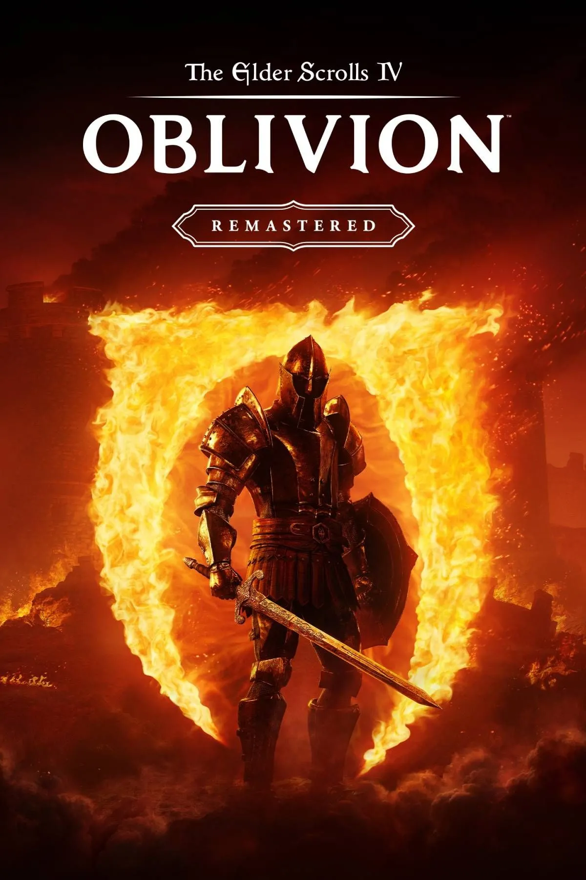 Ảnh bìa chính thức cho game The Elder Scrolls IV Oblivion Remastered