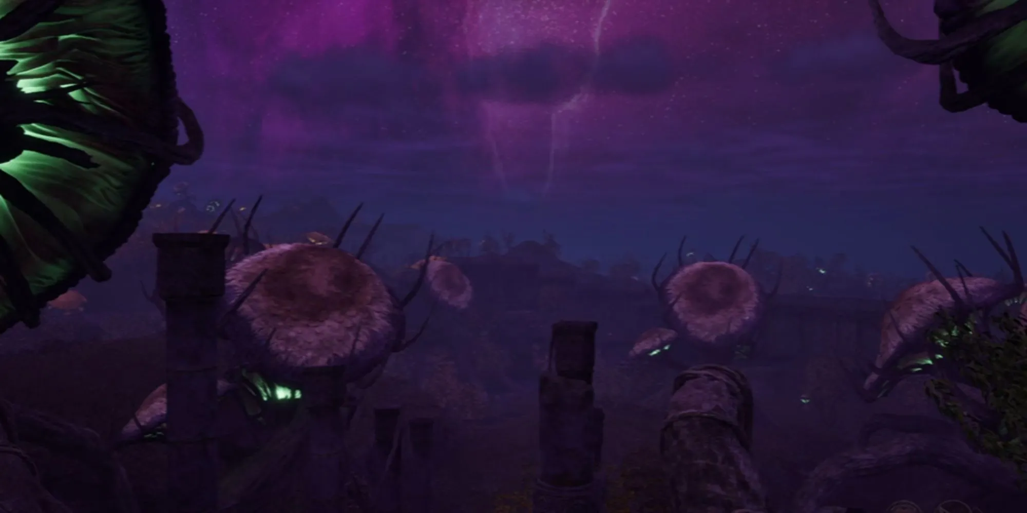 Bối cảnh kỳ ảo trong Shivering Isles, DLC của The Elder Scrolls IV Oblivion Remastered