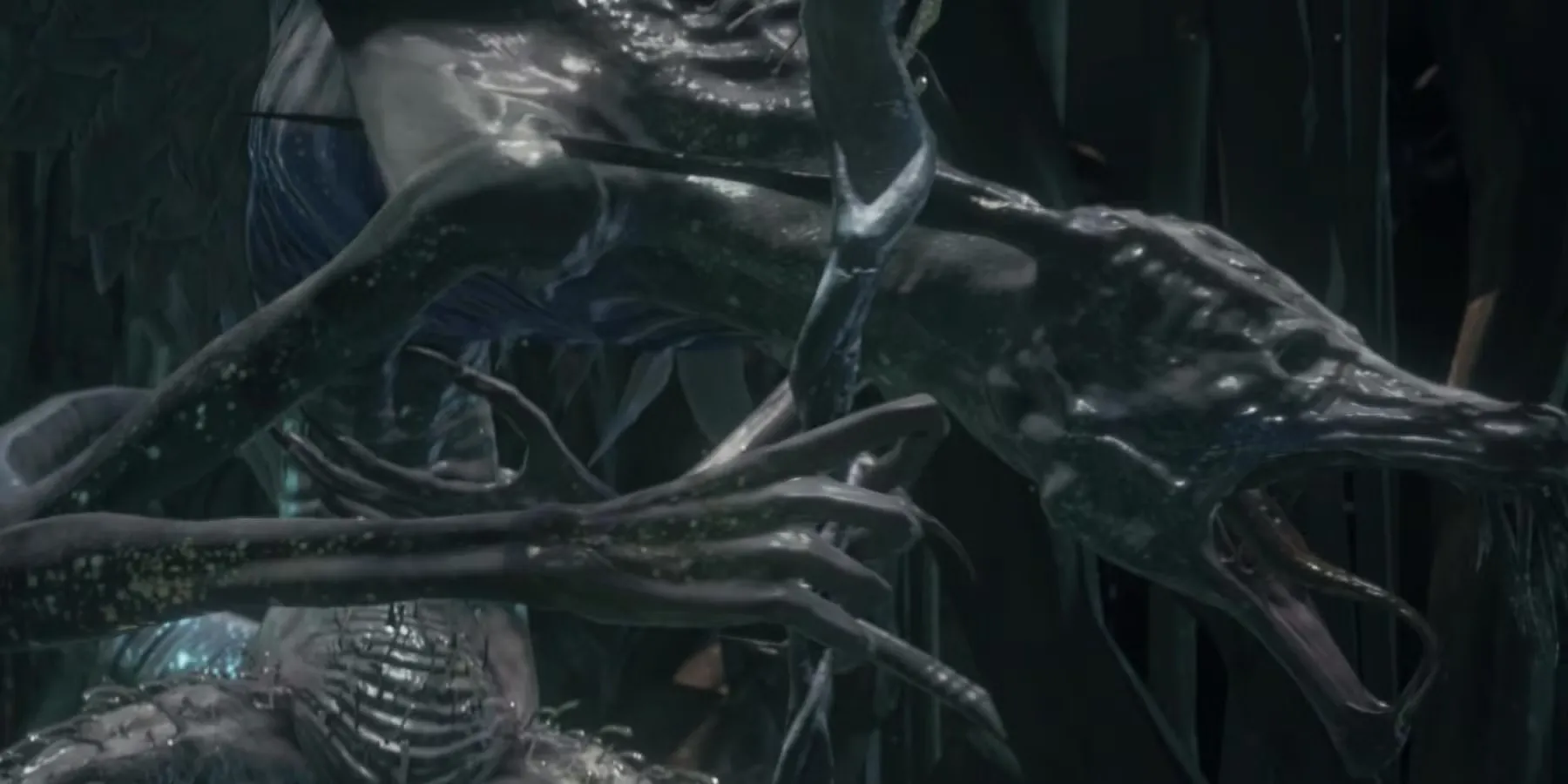 Boss Oceiros the Consumed King Dark Souls 3 với những đòn tấn công khó lường