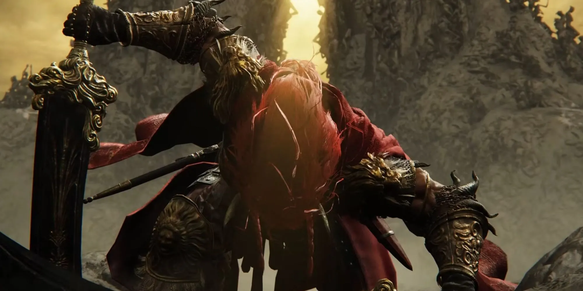 Boss Promised Consort Radahn Elden Ring Shadow of the Erdtree trước khi bị nerf