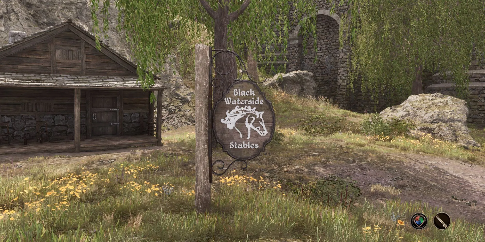 Các loại ngựa khác nhau tại Waterside Stables ở Anvil trong Oblivion Remastered
