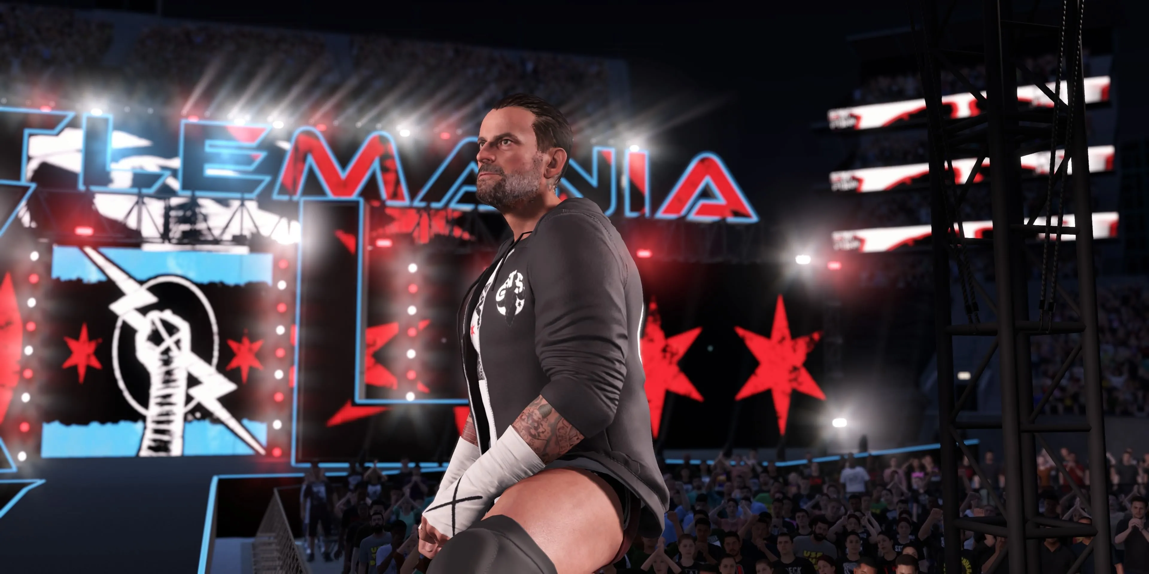 CM Punk 'Best in the World' đầy cá tính trong WWE 2K25 sau màn tái xuất