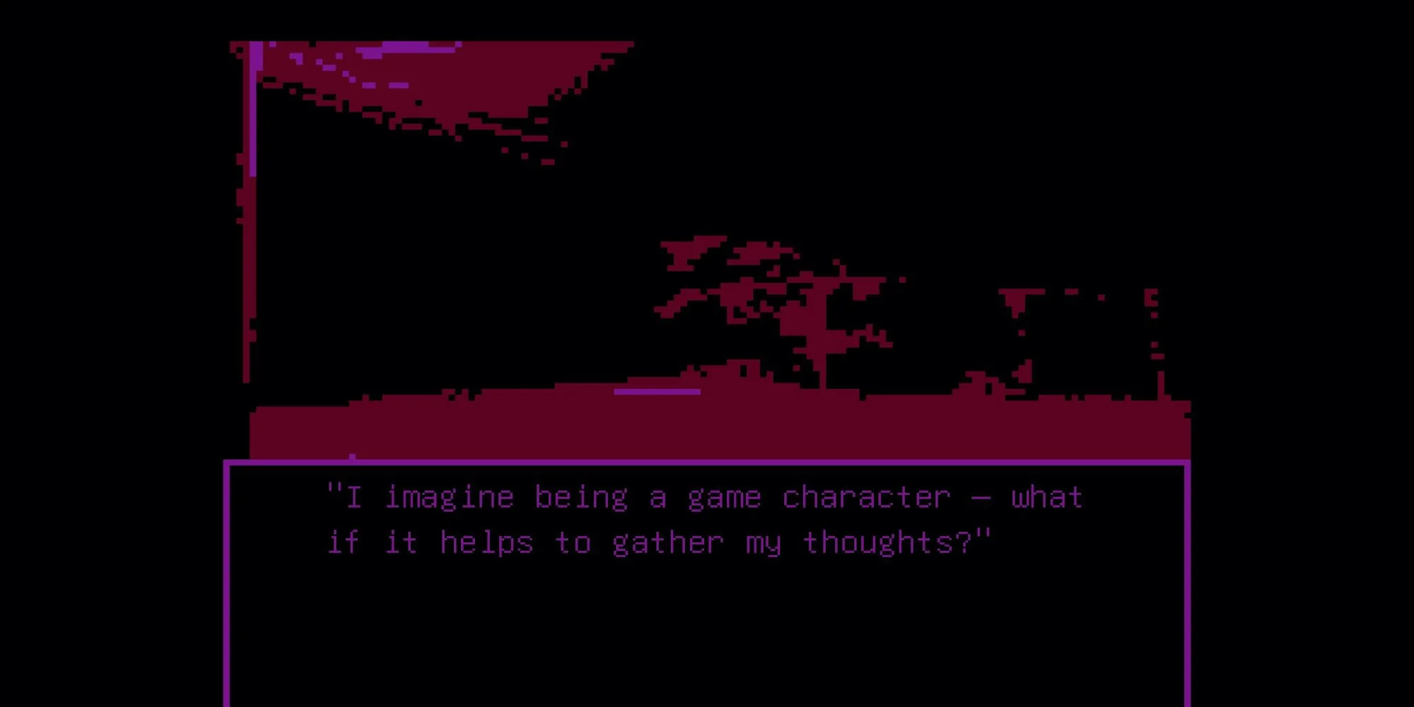 Giao diện game visual novel kỳ lạ Milk Inside A Bag Of Milk Inside A Bag Of Milk