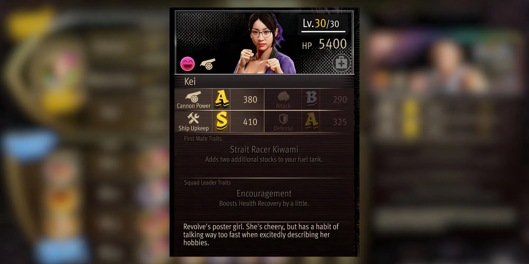 Kei trong Like a Dragon Pirate Yakuza