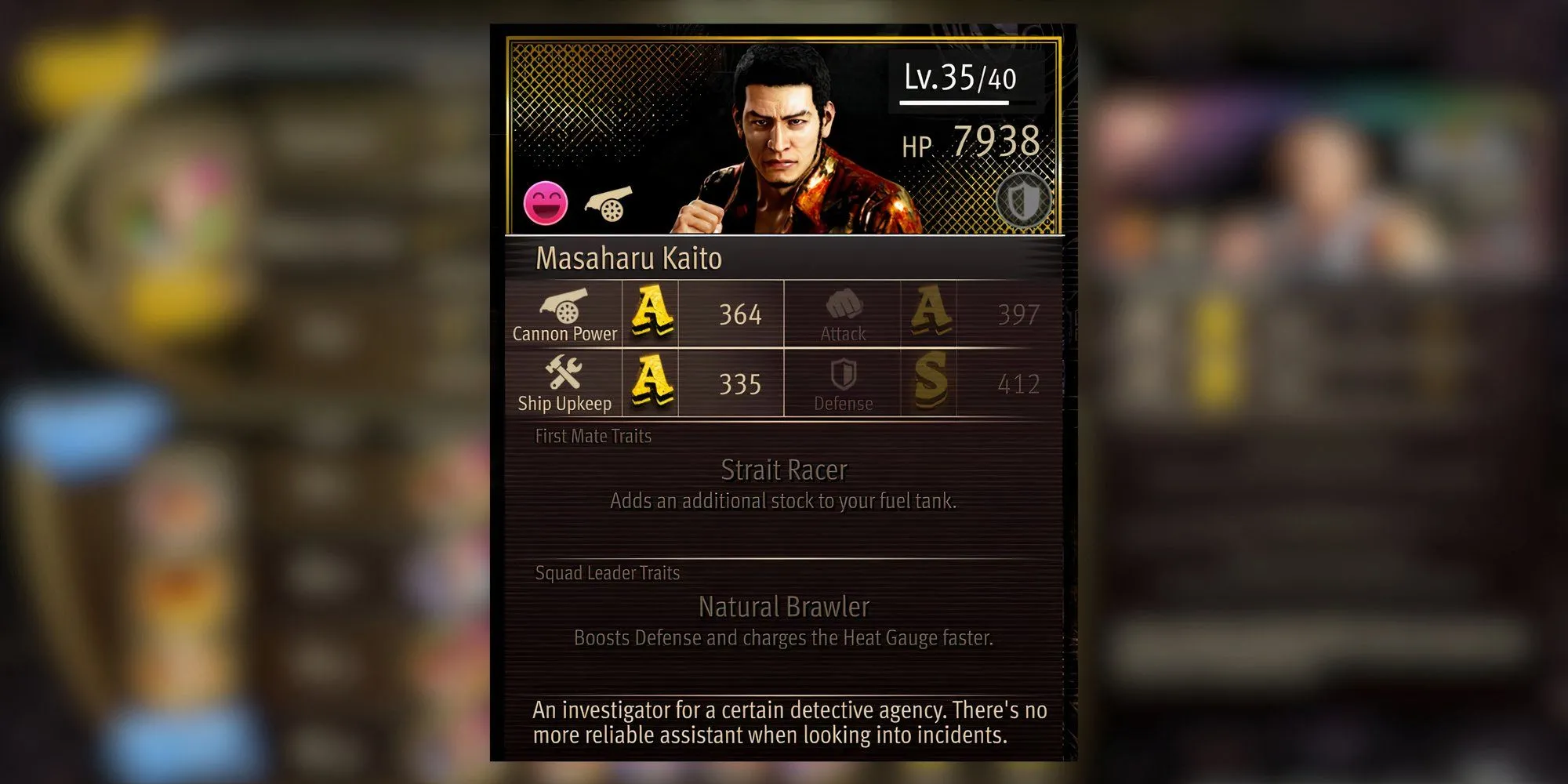 Masaharu Kaito thành viên băng Goro Pirates trong Pirate Yakuza