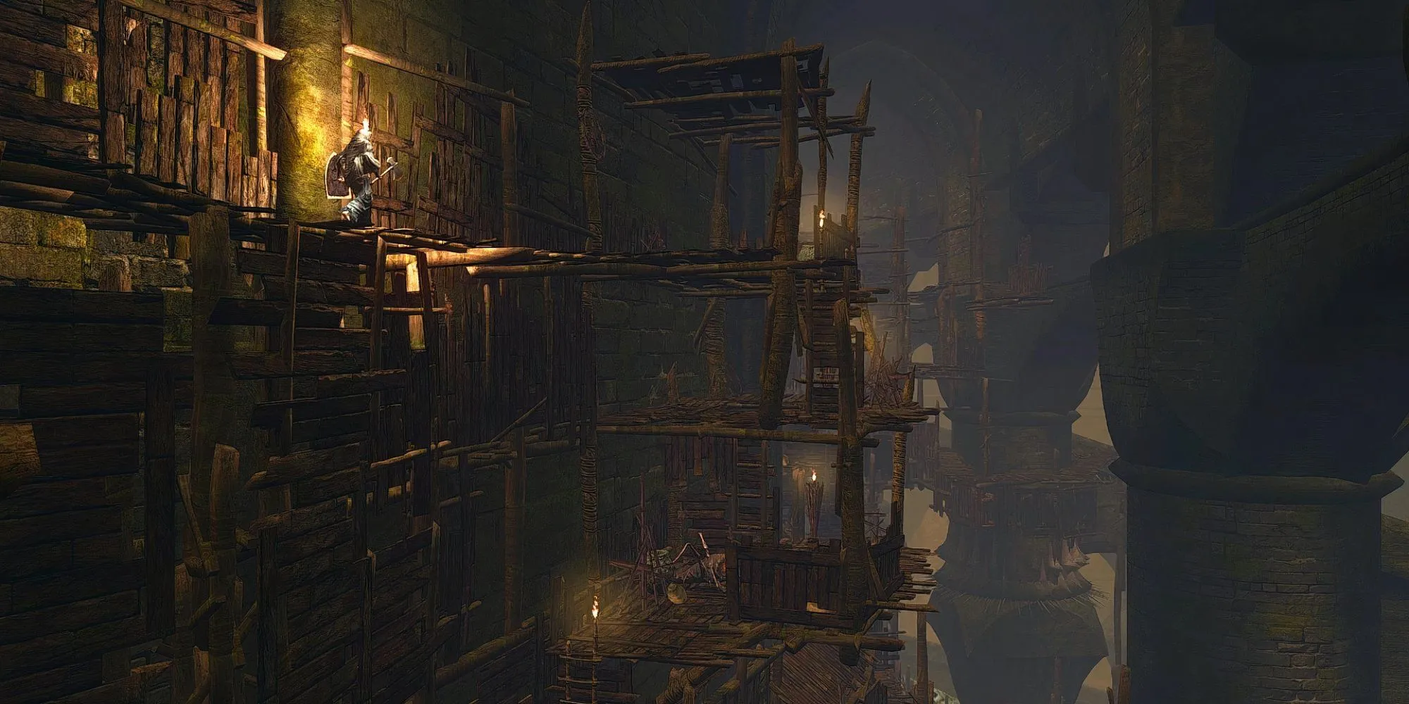 Một vũng chất lỏng màu xanh lá cây tượng trưng cho hiệu ứng Độc trong game Soulsborne