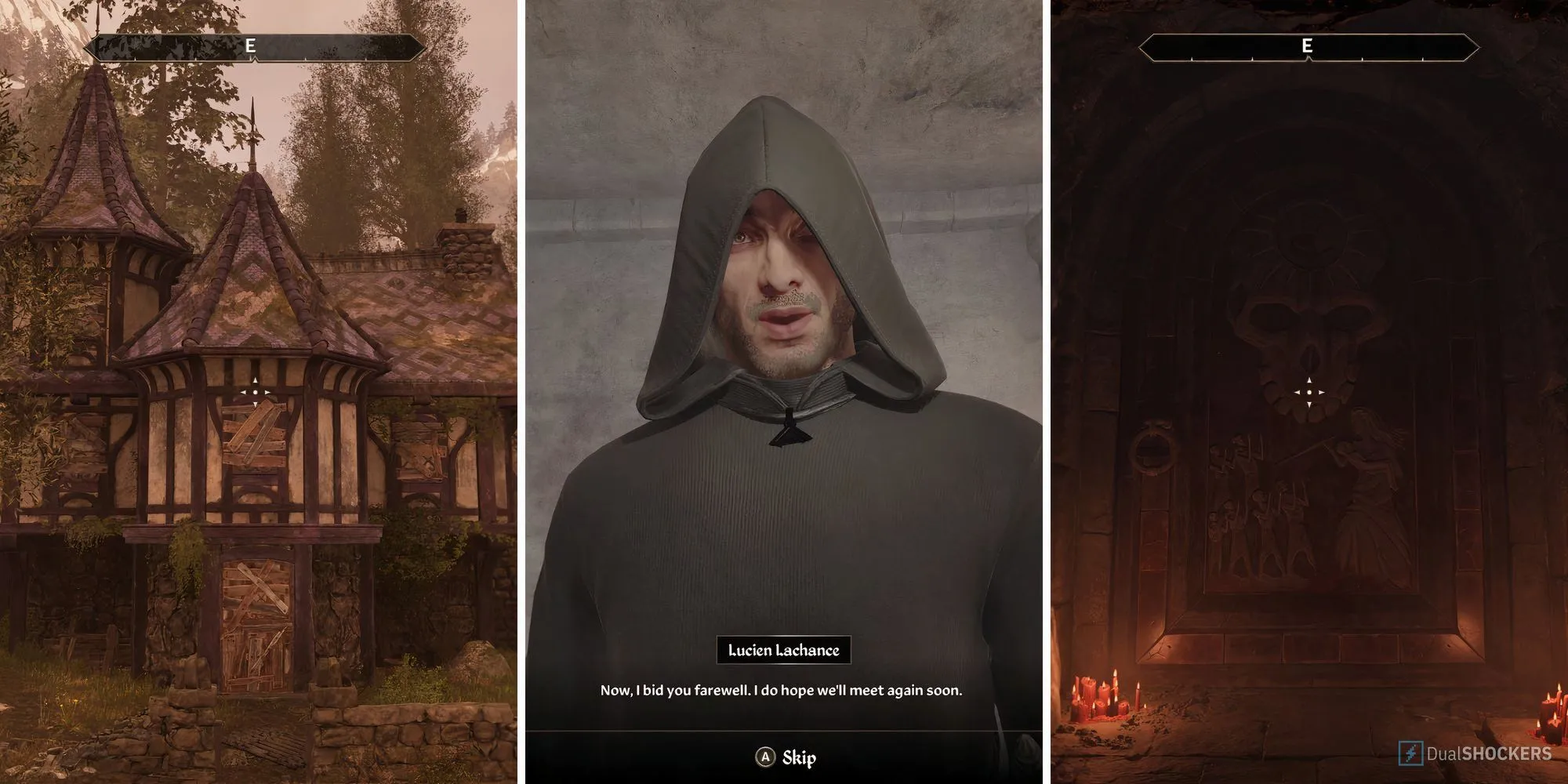 Nhà hội Dark Brotherhood trong Oblivion Remastered, nơi bắt đầu chuỗi nhiệm vụ để sở hữu Shadowmere