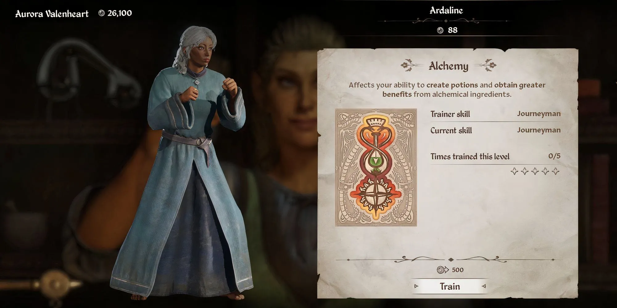 Nhân vật người huấn luyện kỹ năng (Trainer) trong Oblivion Remastered