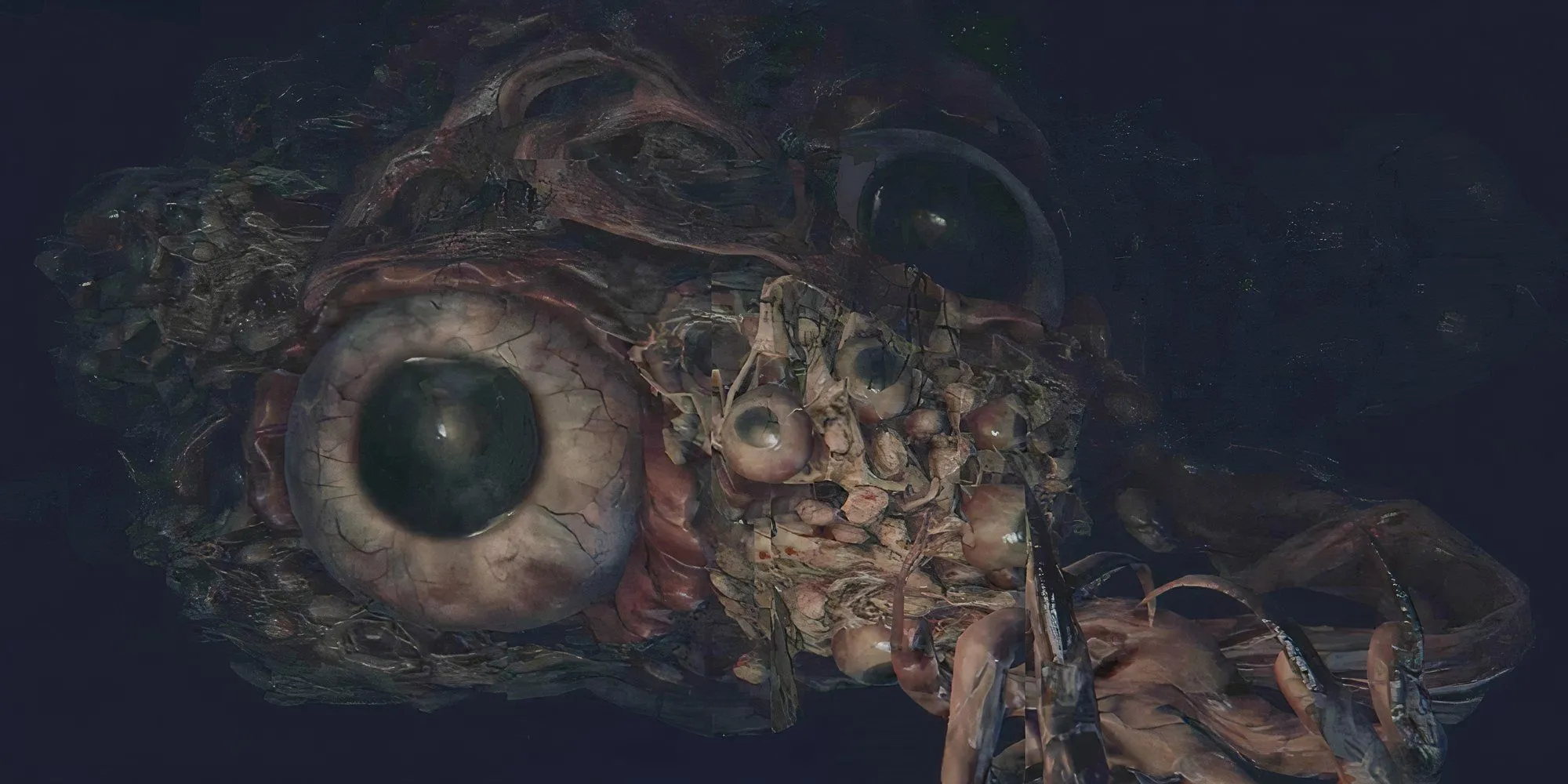 Nhân vật trong Bloodborne ôm đầu đau đớn do hiệu ứng Cuồng Loạn