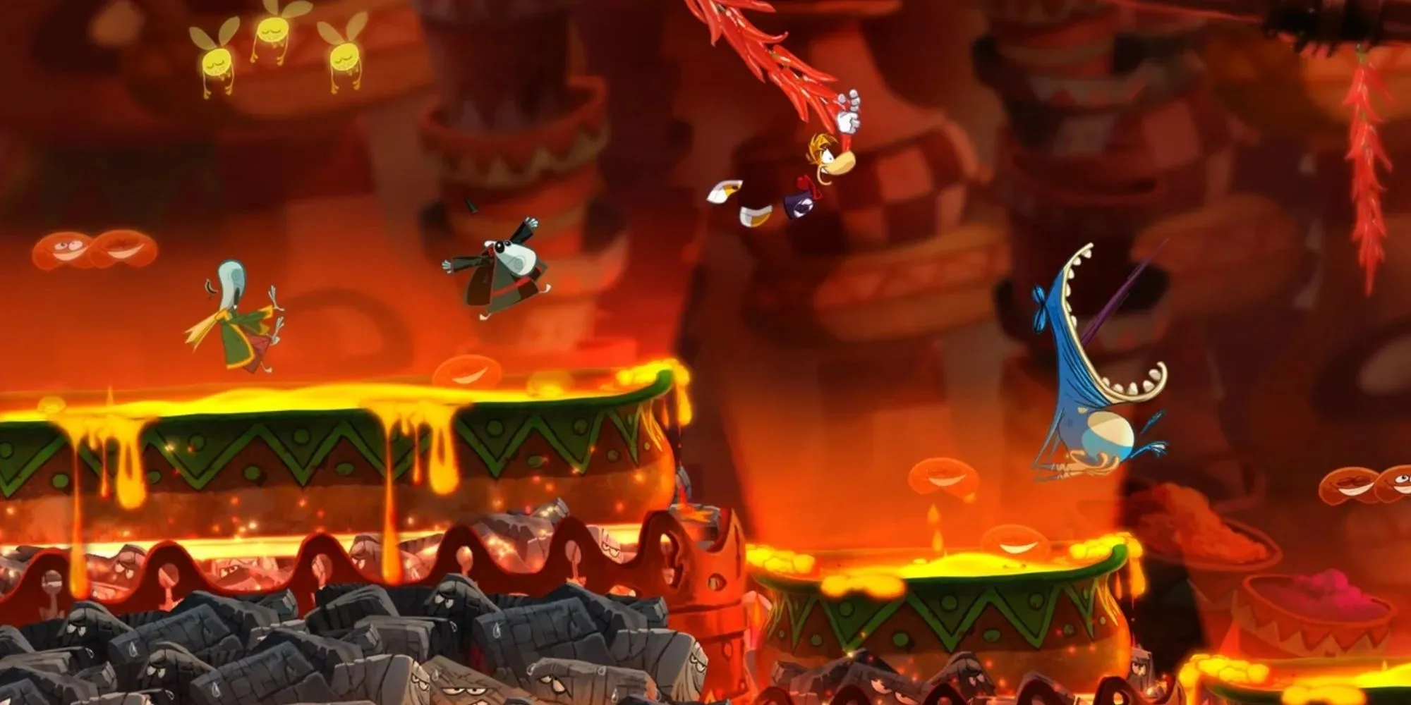 Rayman Origins, đồ họa 2D rực rỡ