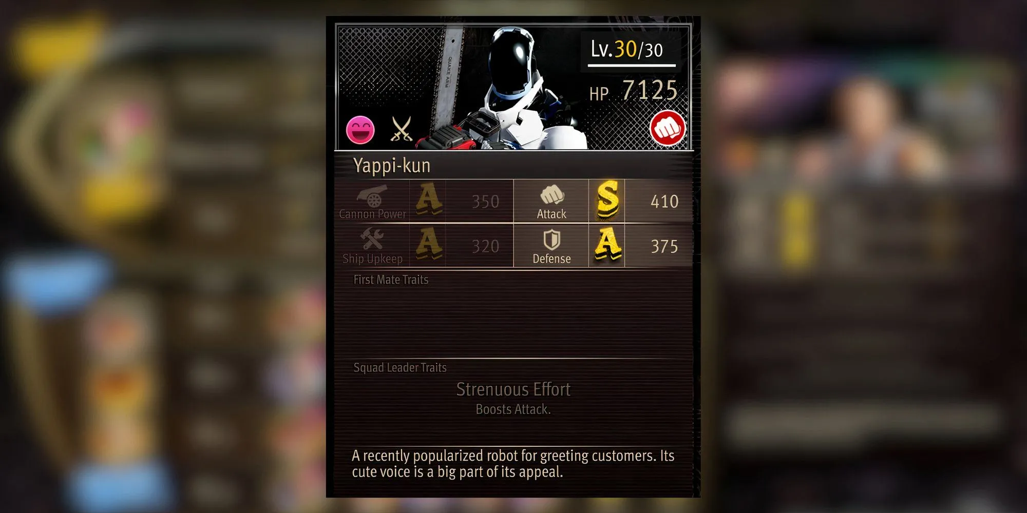 Robot Yappi-kun trong Pirate Yakuza với cưa máy