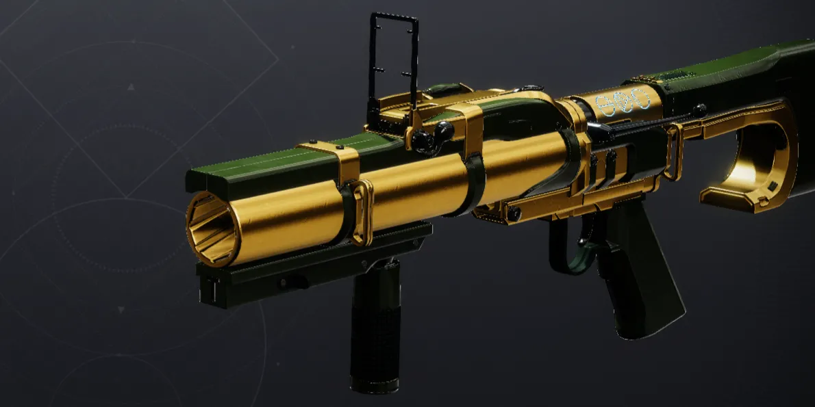 Súng phóng lựu Wilderflight Adept trong Destiny 2