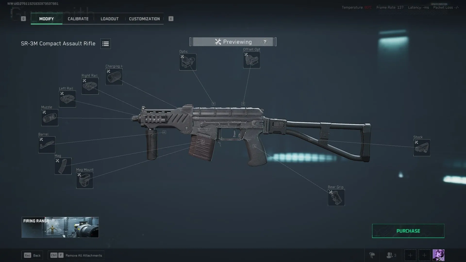 Súng trường tấn công nhỏ gọn SR-3M Delta Force