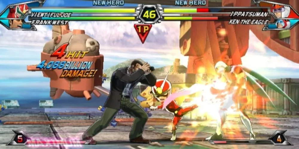 Tatsunoko vs. Capcom Ultimate All-Stars, các nhân vật đang chiến đấu