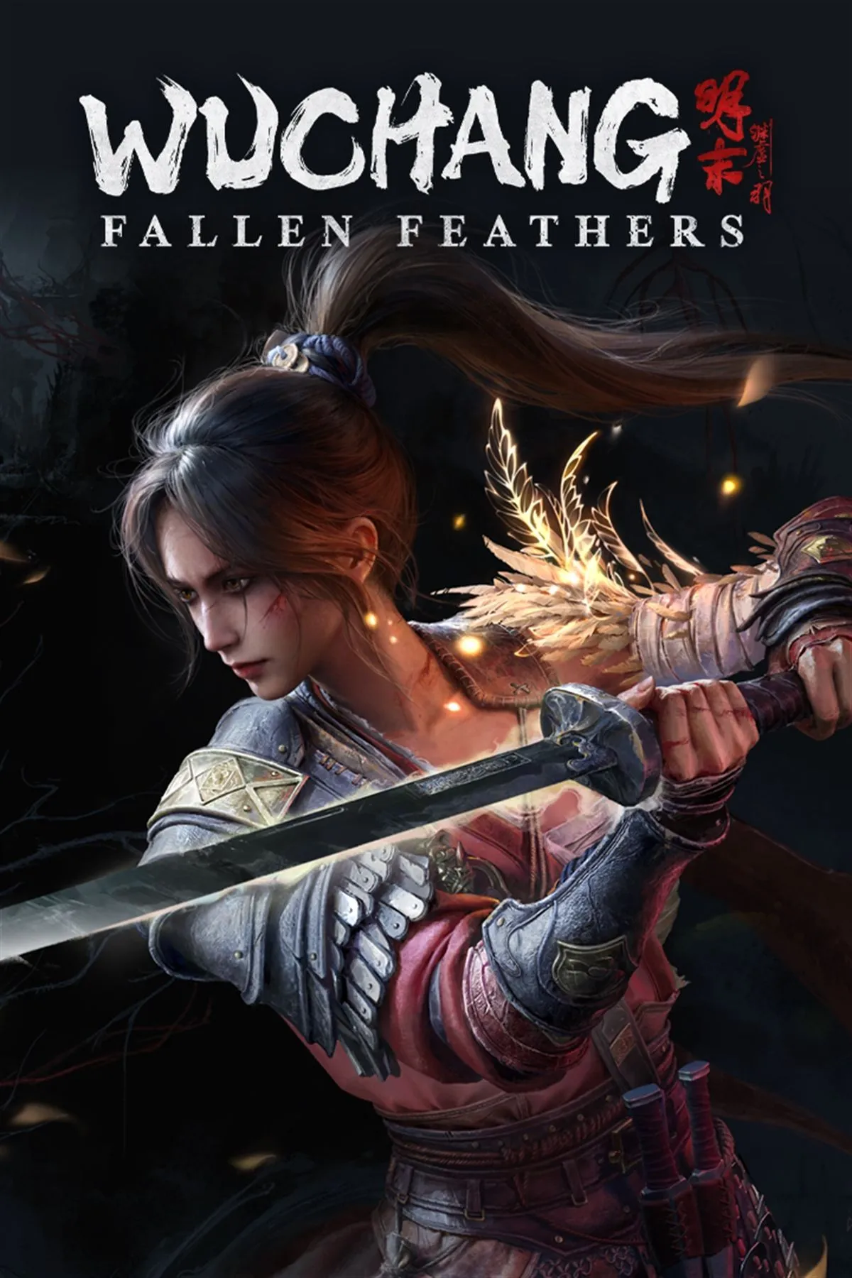 Hình ảnh bìa chính thức của Wuchang Fallen Feathers, thể hiện tinh hoa đồ họa game.