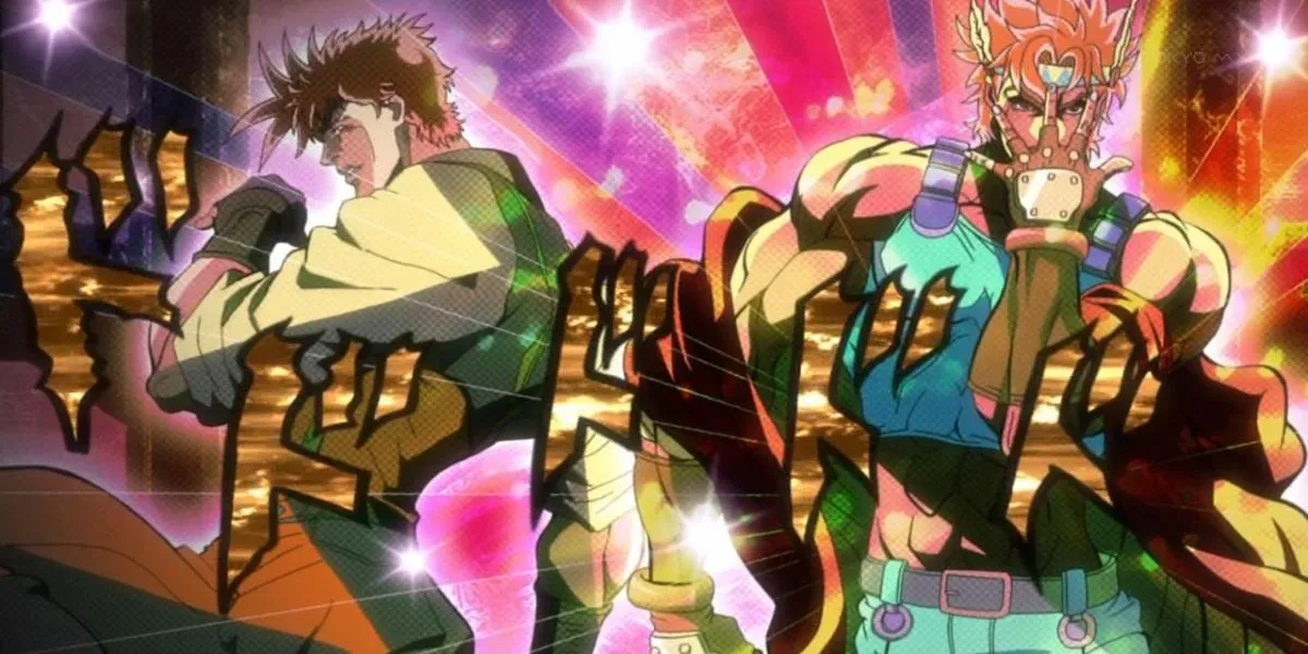 Jonathan Joestar và Caesar Zeppeli, hai nhân vật biểu tượng trong các phần đầu của JoJo