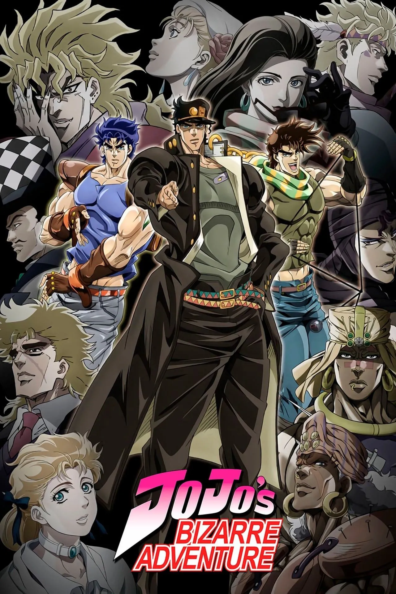 Poster tổng hợp của JoJo's Bizarre Adventure 2012