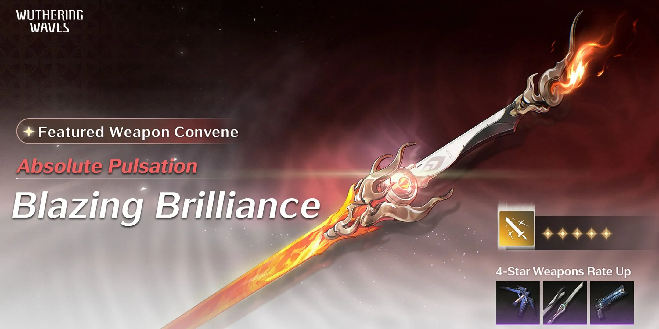 Vũ khí Blazing Brilliance cùng banner Changli