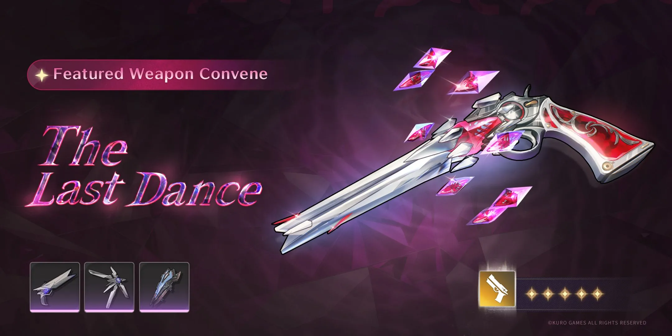 Vũ khí The Last Dance cùng banner Carlotta